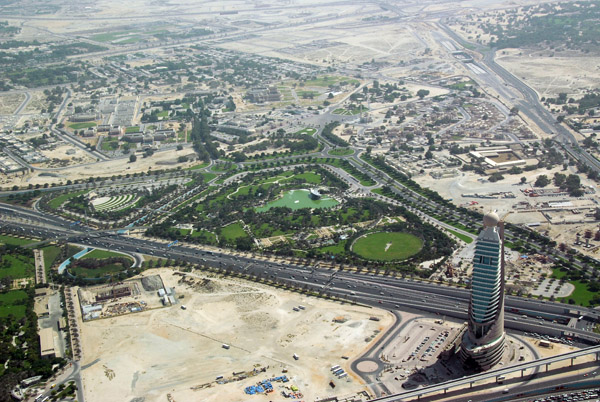 Zabeel Park, Etisalat Tower aerial