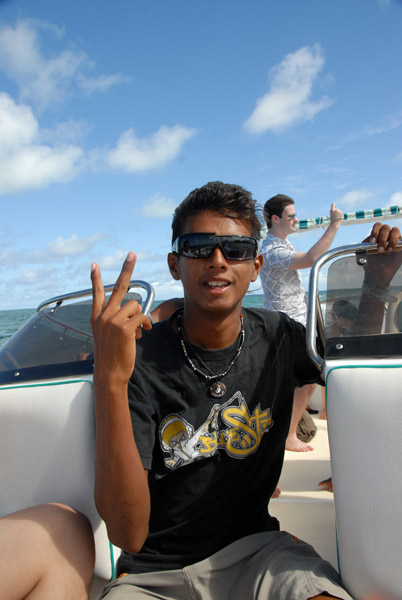Boat boy, Mauritius