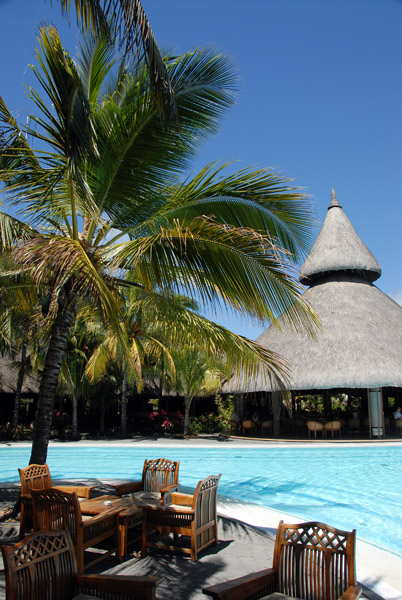 Shandrani Hotel, second pool, Mauritius