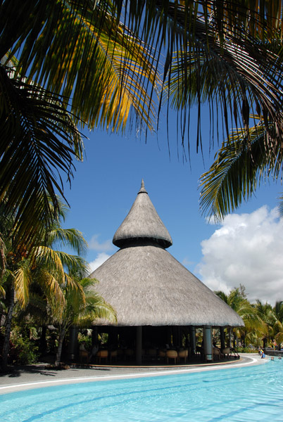 Shandrani Hotel, second pool, Mauritius