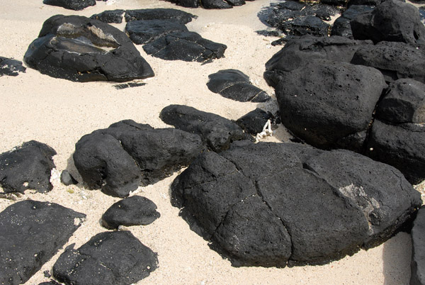 Volcanic rock, Blue Bay, Mauritius