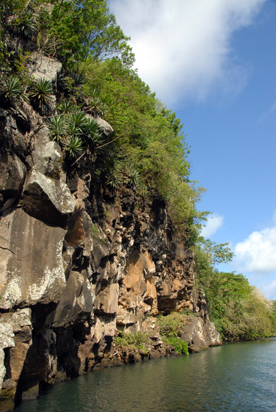 Cliffs along the Grand River