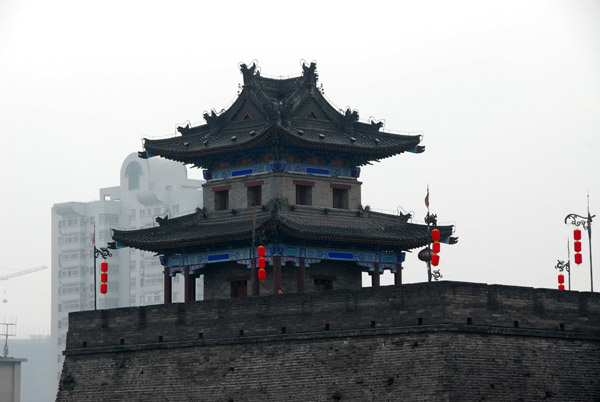 Northeast corner tower of Xi'an city wall