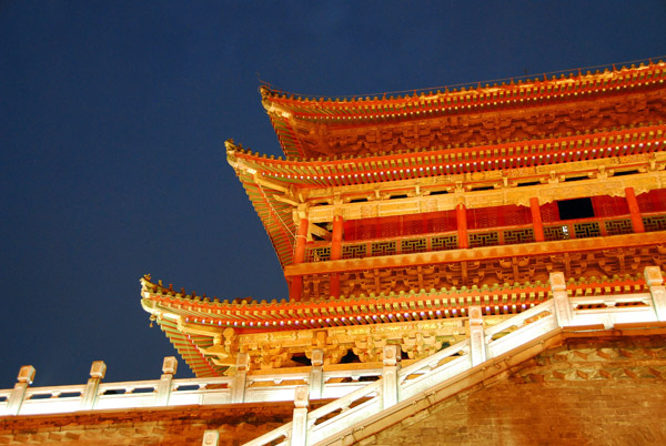 North face of the Bell Tower of Xi'an