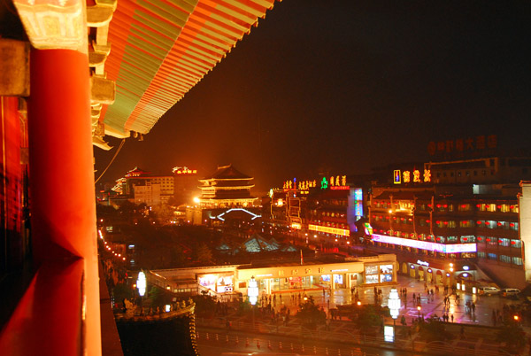 View of the northwest corner from the Xian Bell Tower