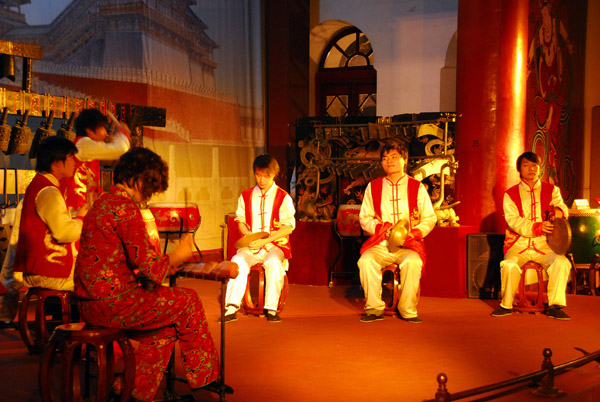 Performance of traditional Chinese musical instruments