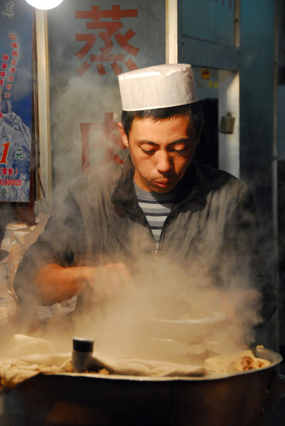 Backstreet restaurant in the Muslim Quarter, Xi'an