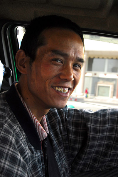 Taxi driver in Xi'an