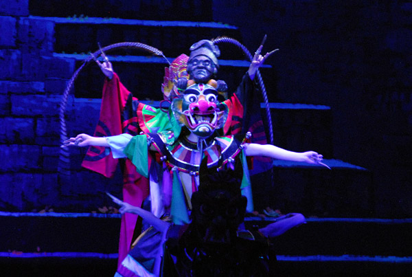 Da Nuo - the Sorcerer's Dance, Tang Dynasty show, Xi'an