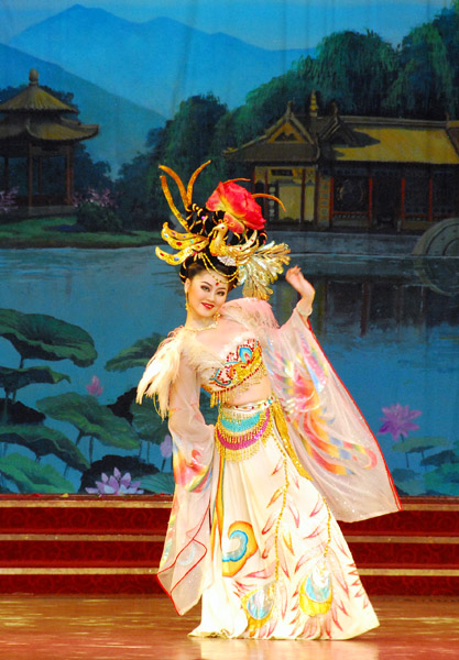 The Rainbow Costume Dance, Tang Dynasty Show, Xi'an