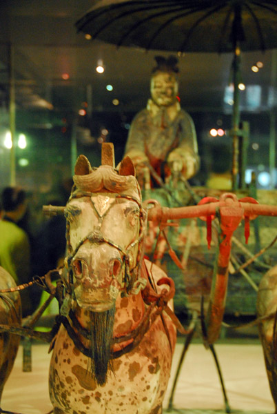 Bronze chariot of Qin Shi Huang