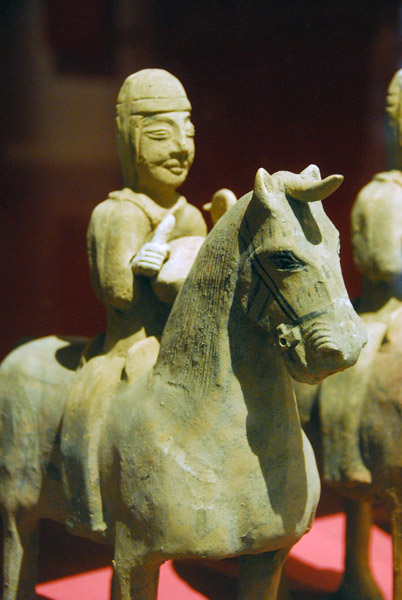 Small terracotta horseman, Exhibition Hall