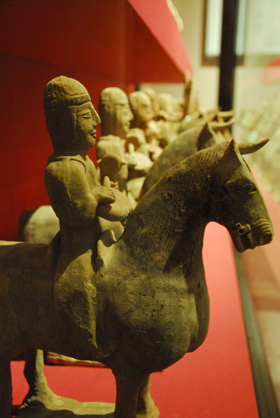 Small terracotta horsemen, Exhibition Hall
