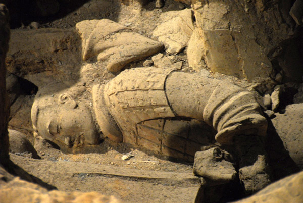 The Terracotta Army was plundered during antiquity by General Xiang Yu shortly after the death of Qin Shi Huang
