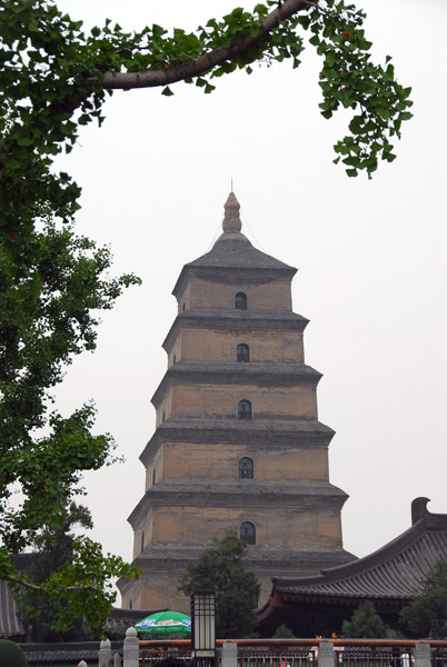 Big Wild Goose Pagoda, completed in 652 AD