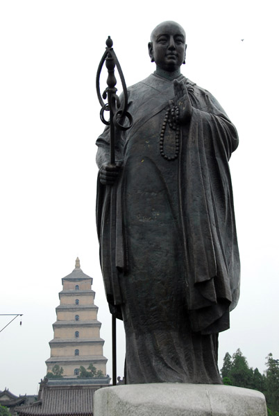 Xuan Zang (602-664 AD) monk and 1st abbot of Da Ci'en Temple