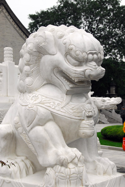 Chinese guardian lion, Da Ci'en Temple, Xi'an