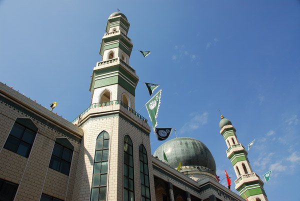 Xining has a large Muslim population through the influence of the ancient Silk Road