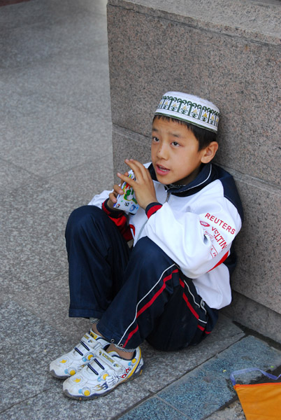 Chinese muslim boy, Xining