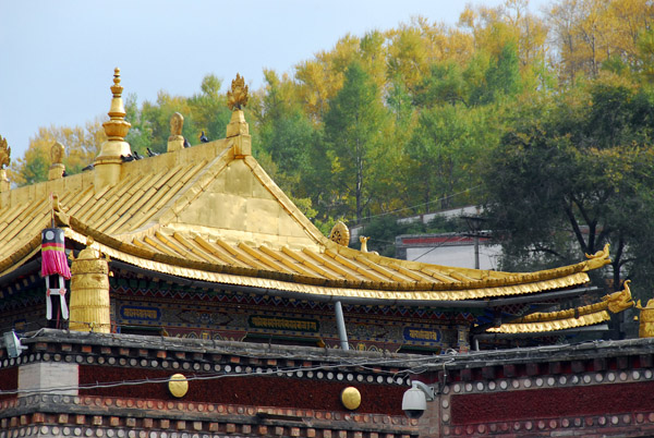 Kumbum Monastery was founded in around 1577 on the birthplace of Tsongkhapa, founder of the Gelug-pa (Yellow Hat sect)