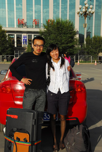 The local guide and driver, Xining