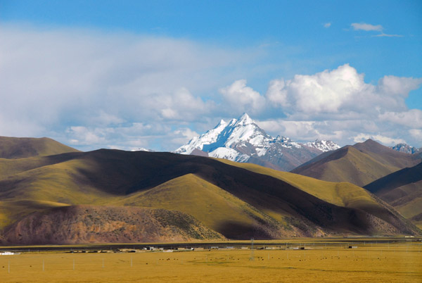 Nyainqentanglha means God of the Grassland in Tibetan