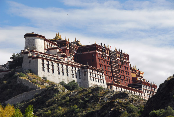 View of the Potola Palace from the southwest