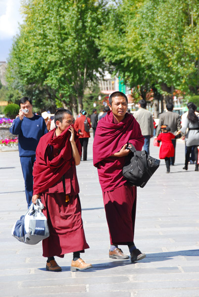 A pair of monks, Barkhor