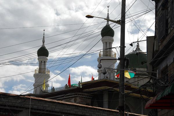 Minarets of the Great Mosque of Lhasa