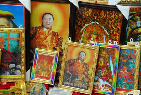 Photos of the 10th Panchen Lama, who died in 1989