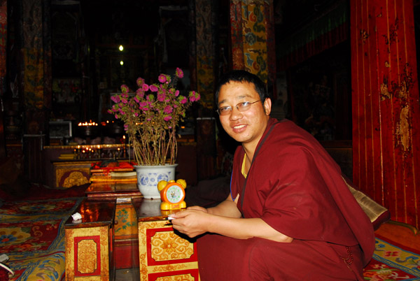 Meru Nyingba Monastery, Barkhor - where the Tibetan alphabet was created in the 7th Century