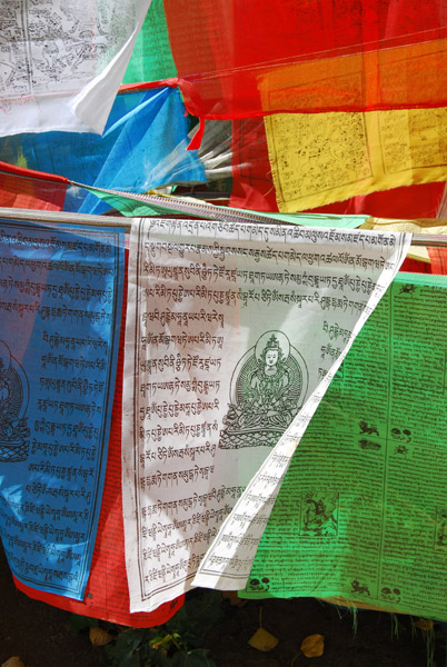 Prayer flags, Lhasa, Tibet