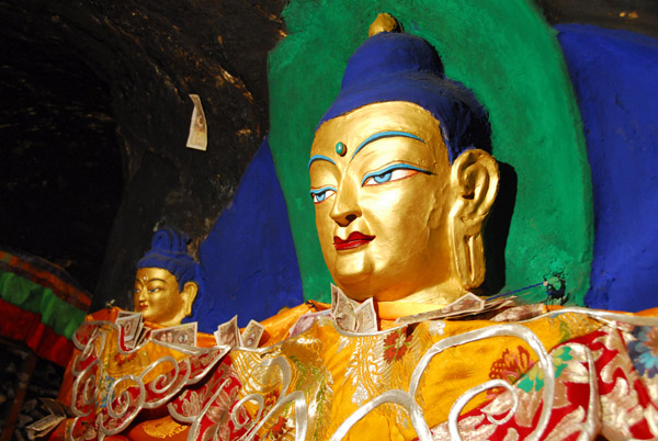 Buddha in the cave temple at Palha Lu-puk