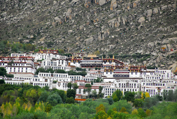 Drepung Monastery was closed during my Oct 2008 visit so the monks could be re-educated