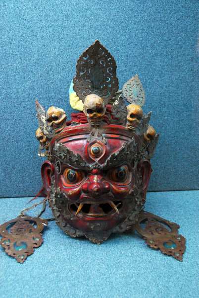 Mask of the protector deity Mahakala, 17th C