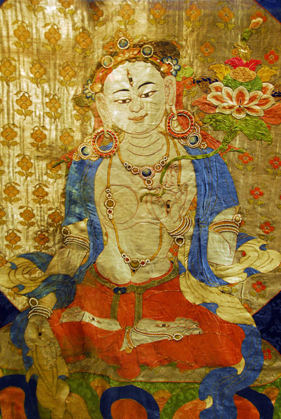 White Tara (silk applique) 15th Century