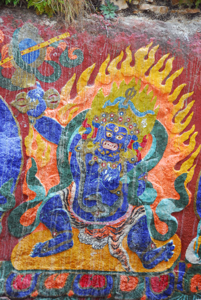 Chana Dorje (Vajrapani) wrathful Bodhisattva of Energy