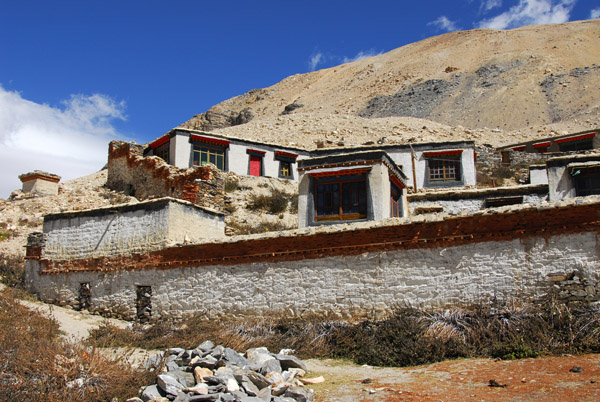 I used some more of the delay to visit Rongphu Monastery on my own