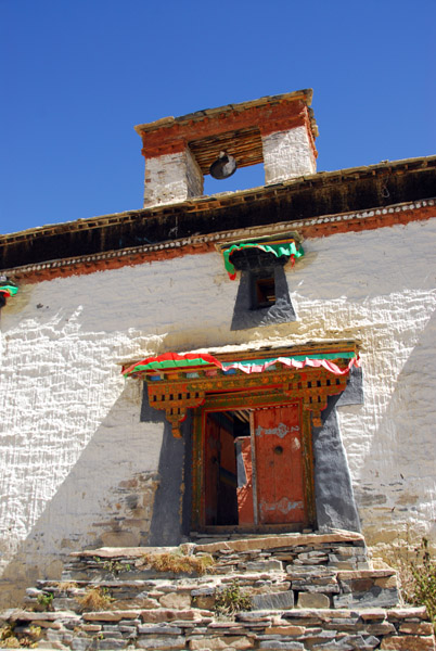 Entrance to Rongphu Monastery