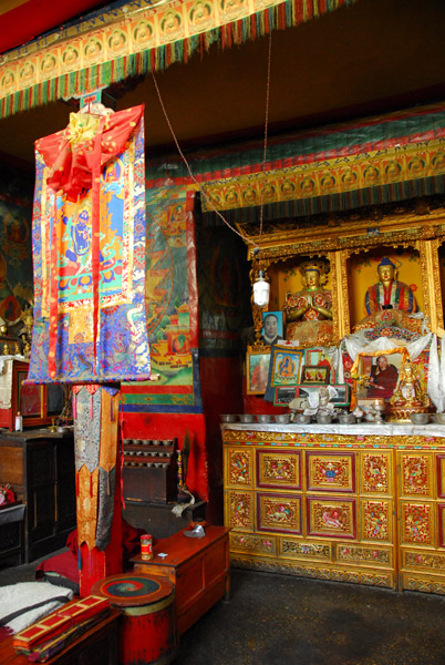 Interior, Rongphu Monastery