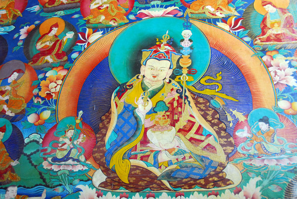 Guru Rinpoche at Rongphu Monastery