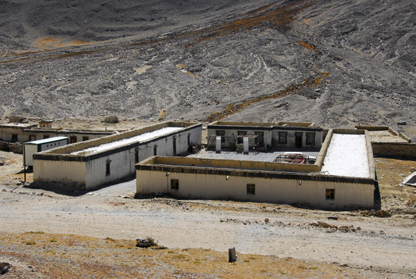 Rongphu Monastery guesthouse (Hotel is pushing it)