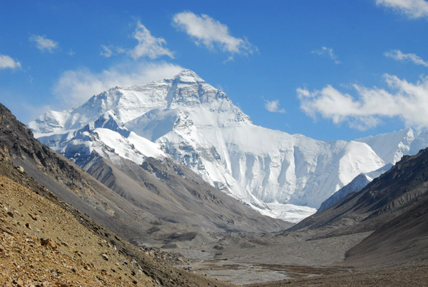 Mount Everest, late afternoon
