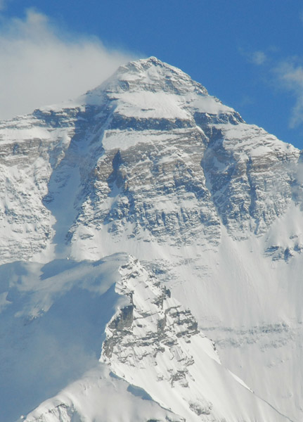 The summit of Mt Everest 8848m (29,029 ft)