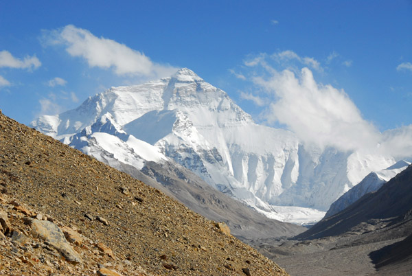 Mount Everest - Qomolangma - from Rongphu