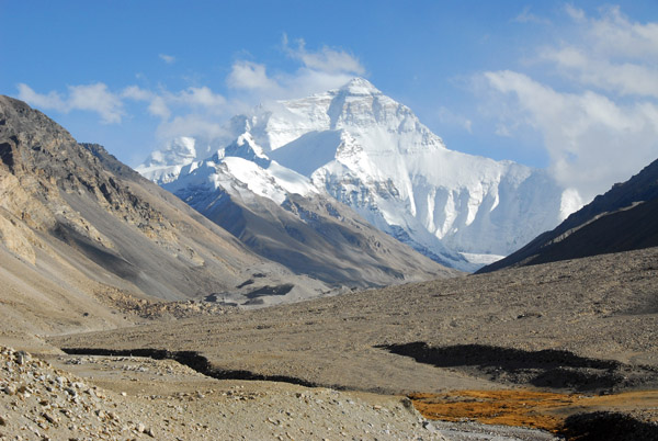 Mt Everest north face