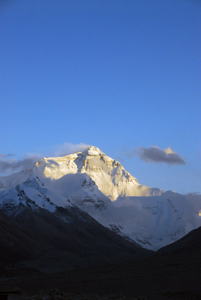 North face of Mt Everest