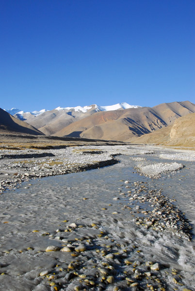 Stream flowing down from the high Himalaya