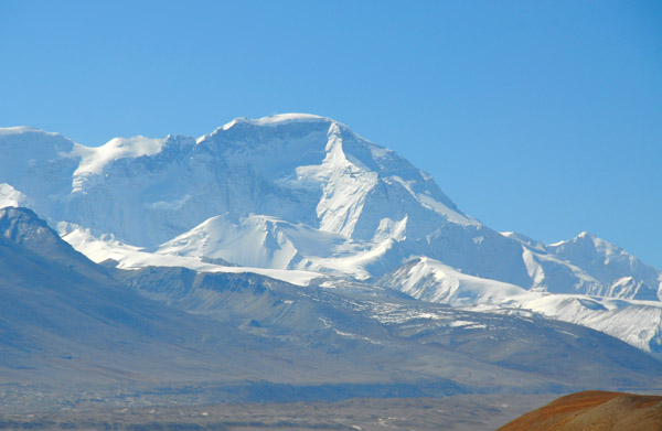 Summit of Cho Oyu (8021m / 26,906ft) from Old Tingri