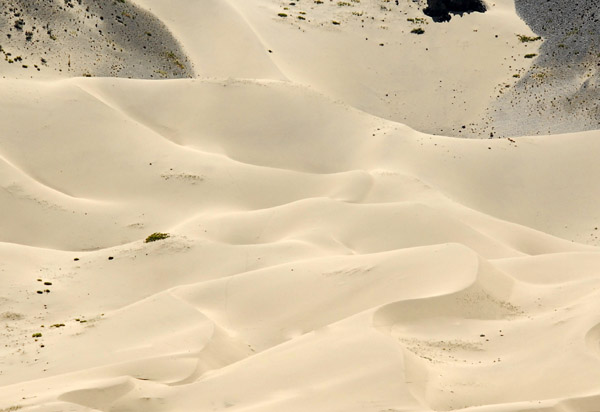 Sand dunes on the south bank of the Yarlung Tsangpo River just west of Tsetang